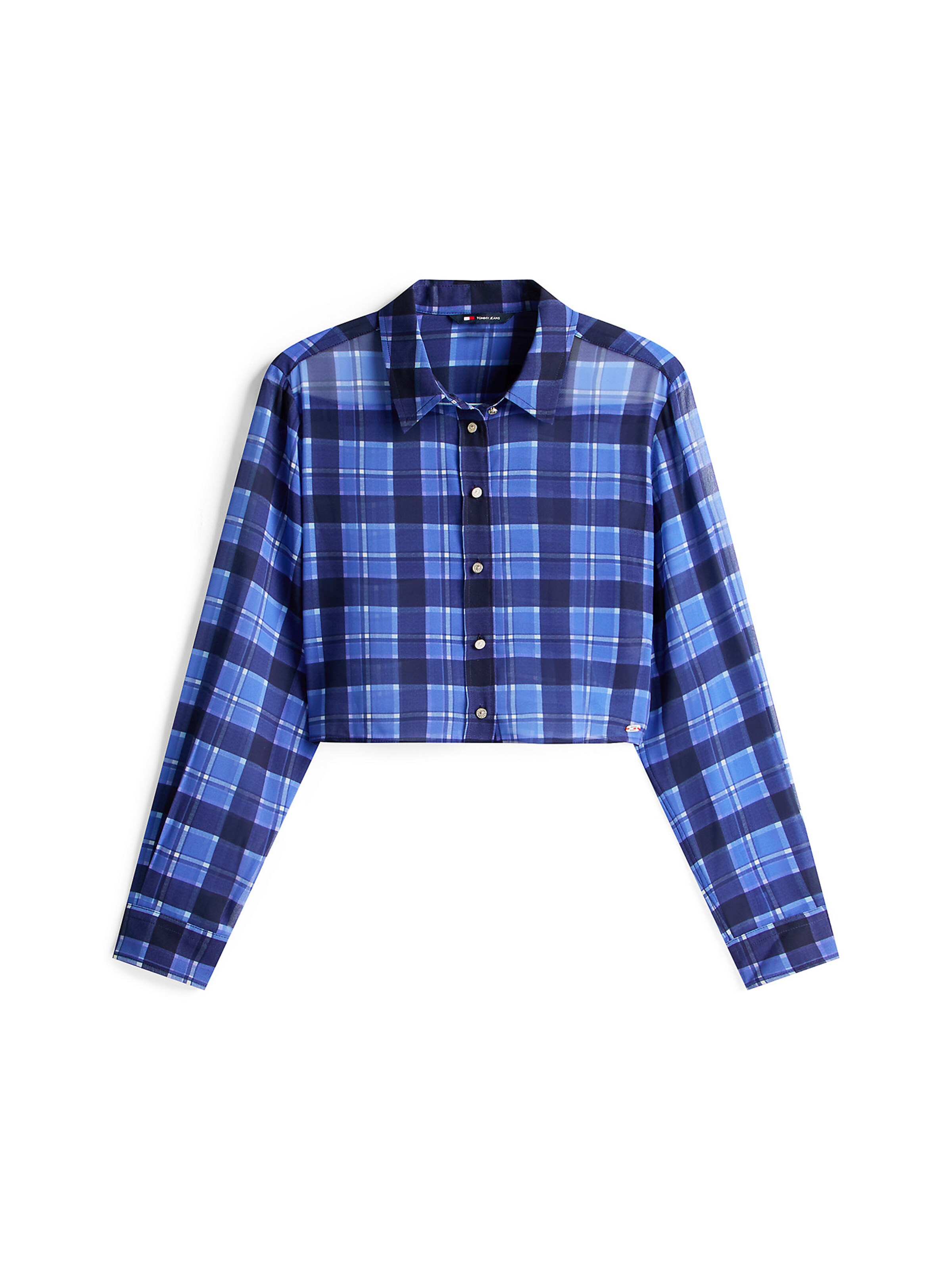 Tommy Jeans Blouse in Blue: front