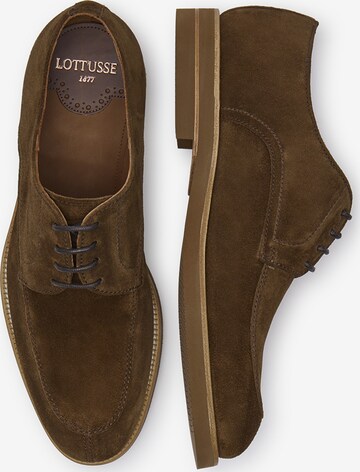 LOTTUSSE Lace-Up Shoes 'Niza ' in Brown