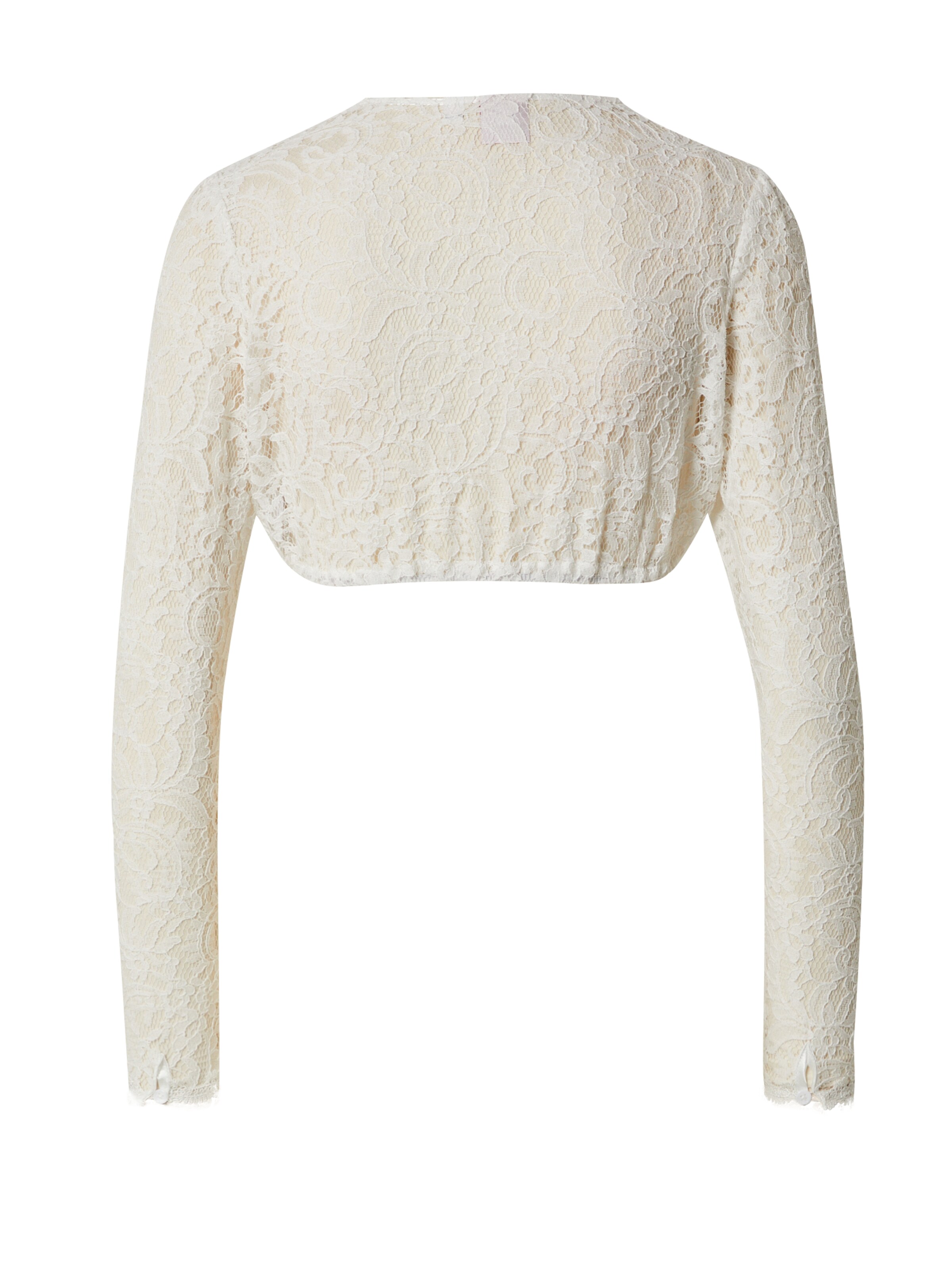 SPIETH & WENSKY Dirndlbluse 'Hadia' in Weiß