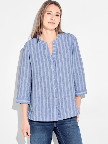 Camicia da donna di CECIL in blu: frontale