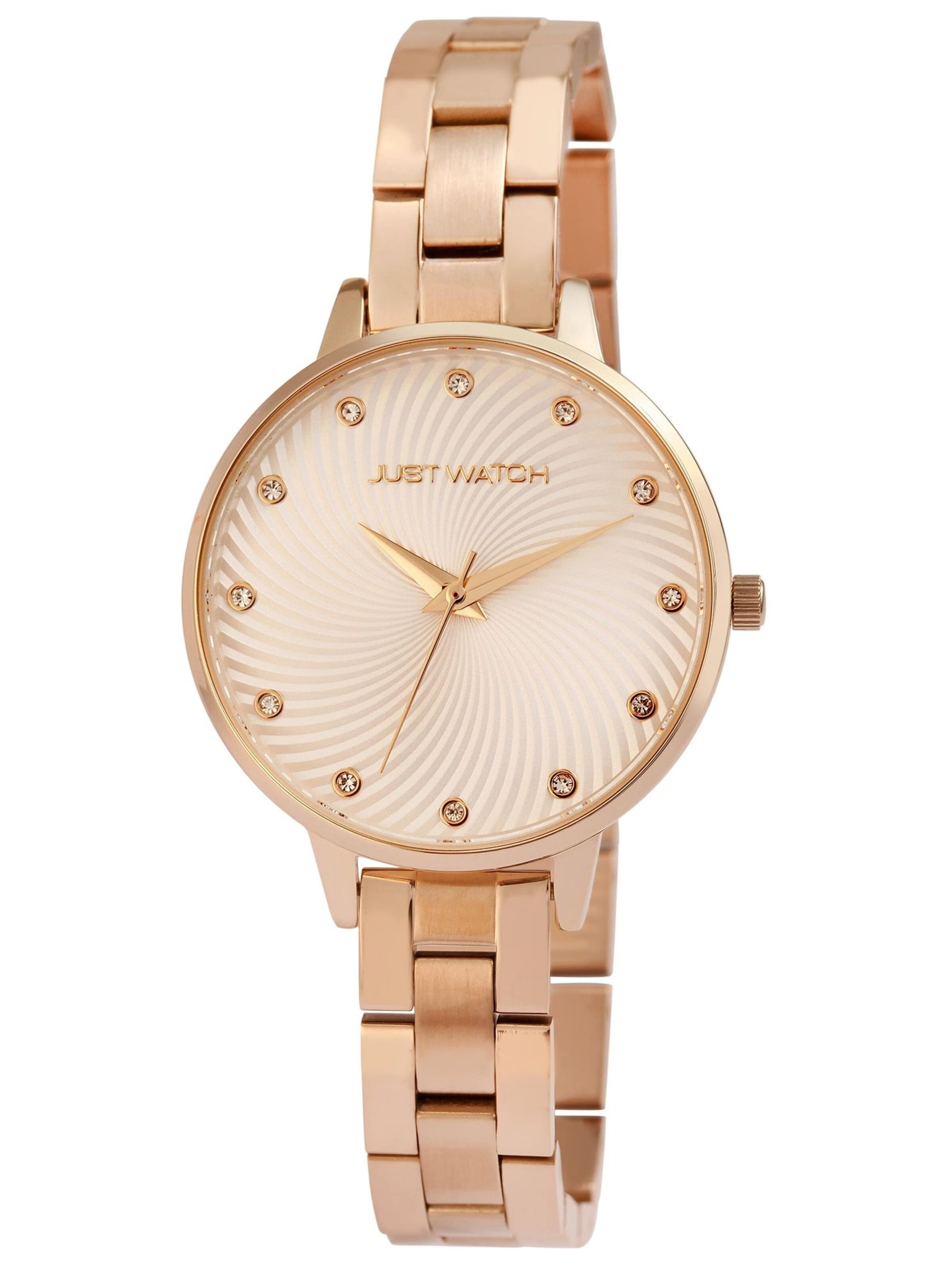 Just Watch Analog Watch 'Nala, 3 ATM' in Gold: front