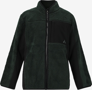 Whistler Fleece Jacket 'Bear' in Green: front