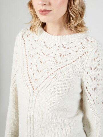 ONLY Sweater 'ONLALPINA' in White