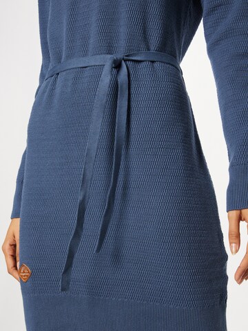 Robes en maille 'BABETT' Ragwear en bleu