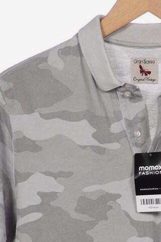 Gran Sasso Poloshirt M-L in Grau