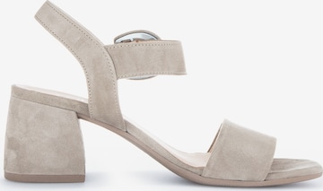 GABOR Strap Sandals in Beige