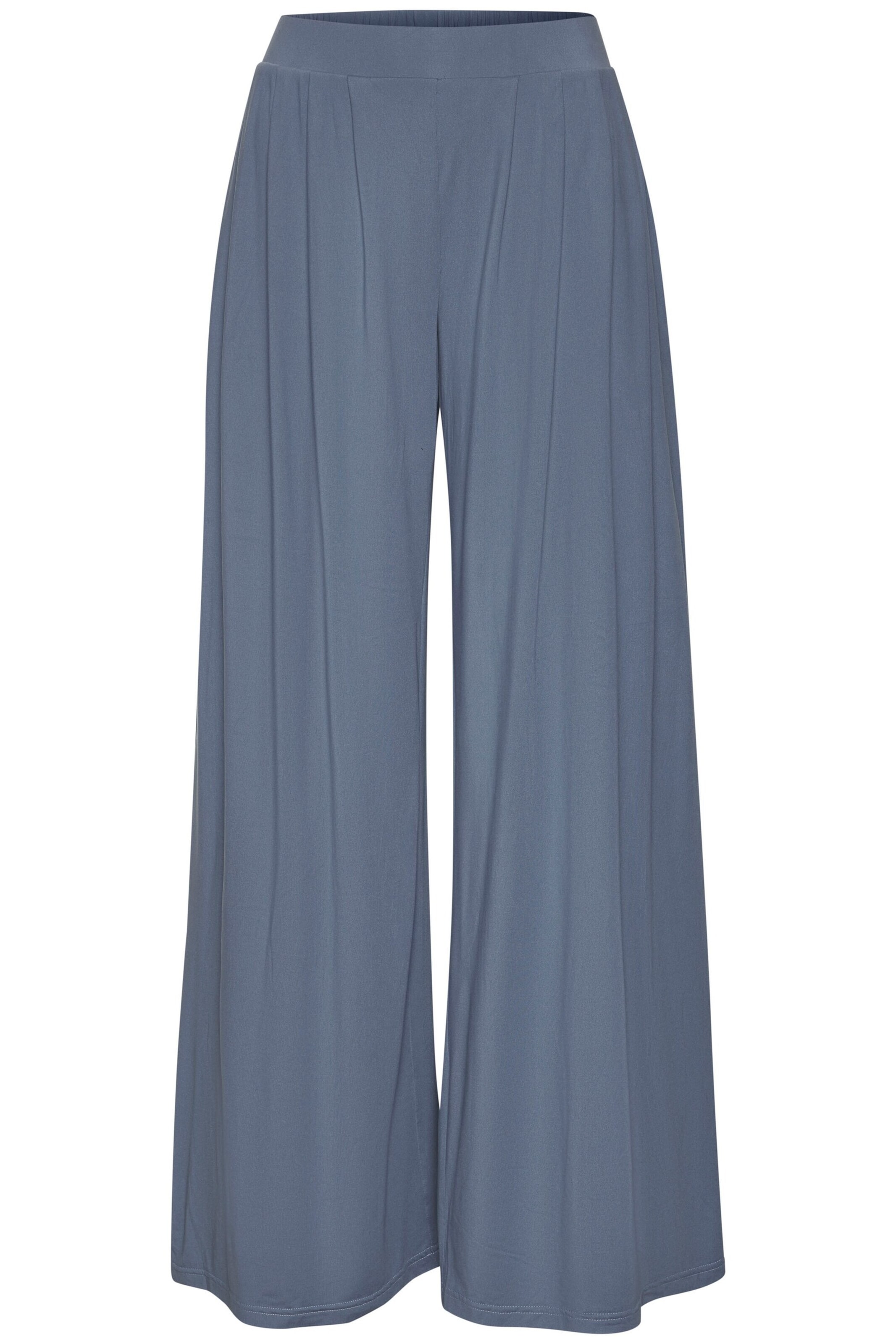 LASCANA Wide Leg Hose in Blau: Vorderseite