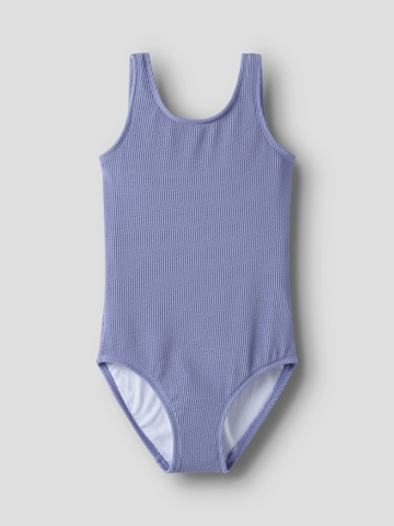 NAME IT Badedragt i lilla