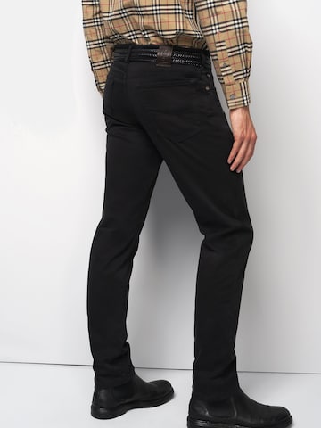 MEYER Regular Chino M5 Five Pocket in Schwarz