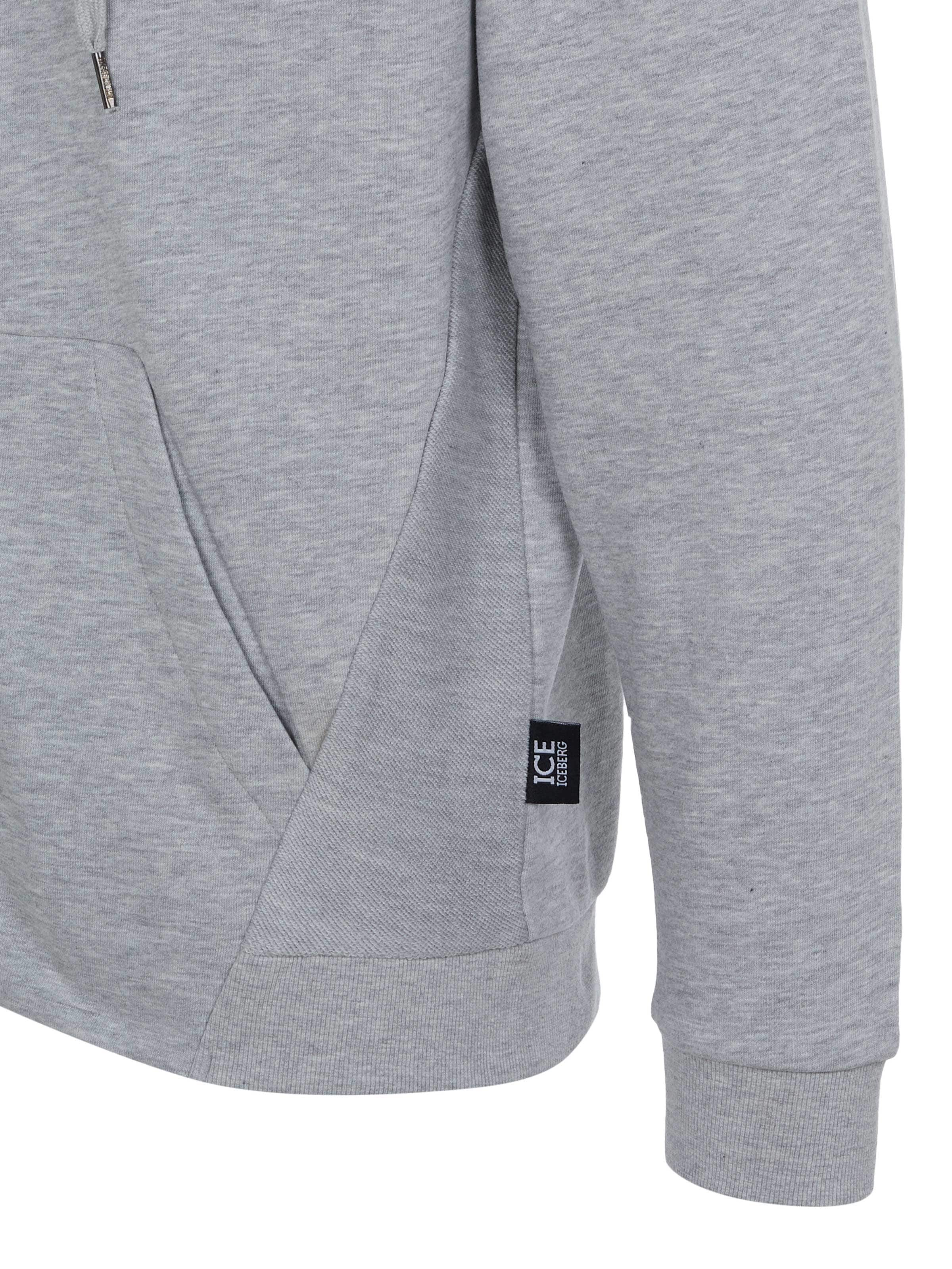 ICEBERG Sweatjacke 'Iceberg Pullover'‌‌‌‌‌‌ in Grau