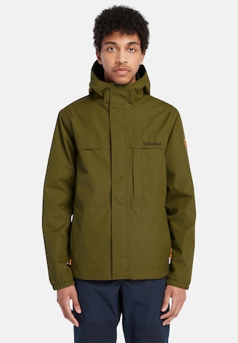 Veste mi-saison TIMBERLAND en vert : devant