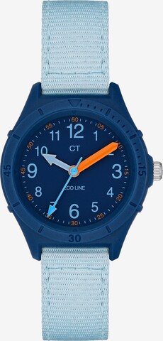 Cool Time Horloge in Blauw: voorkant