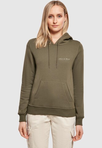 Merchcode Sweatshirt in Groen: voorkant