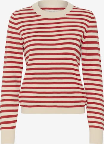 Pull-over 'Gertie' Part Two en rouge : devant