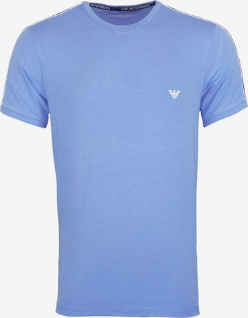 Maglietta di Emporio Armani in blu: frontale