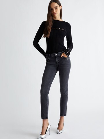 Liu Jo Skinny Kavbojke | črna barva