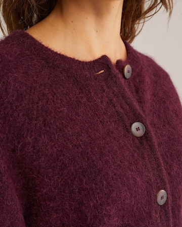 WE Fashion Knit cardigan in Purple