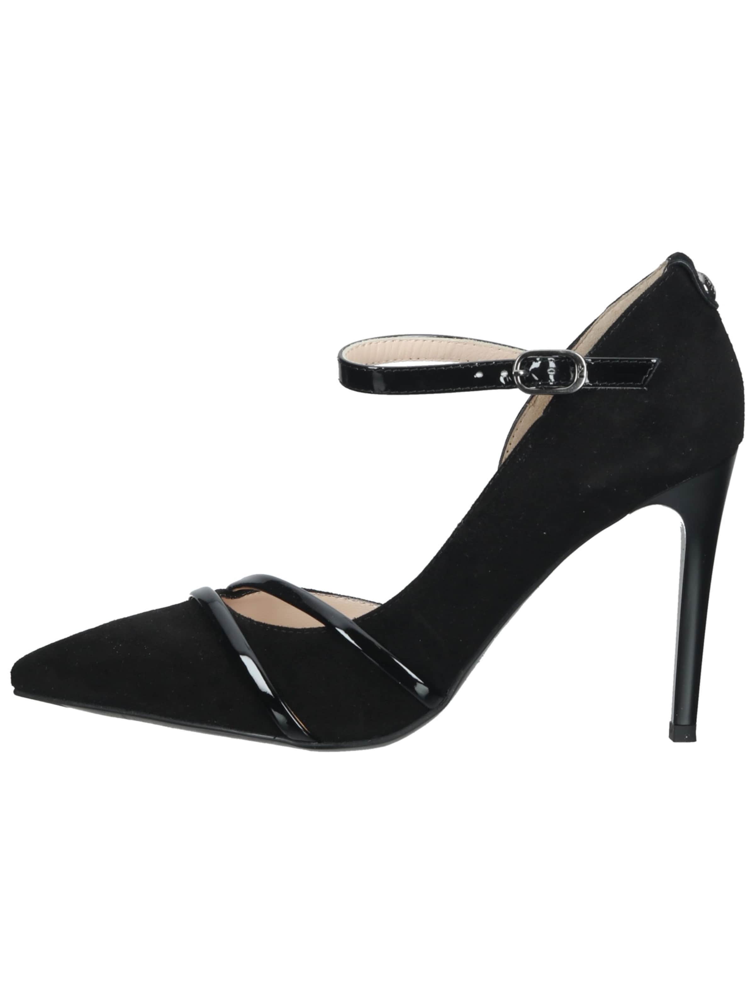Décolleté sling di Nero Giardini in nero