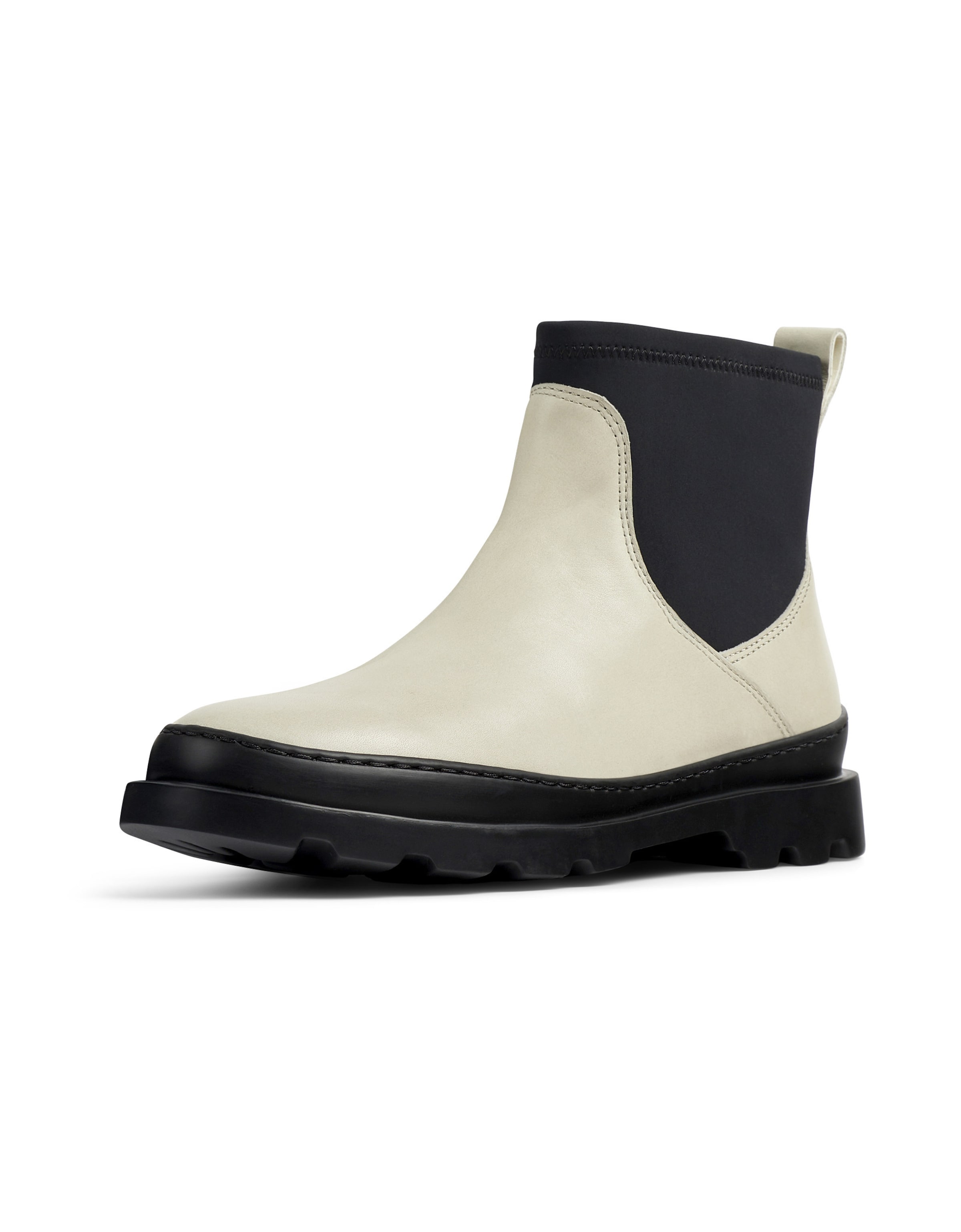 CAMPER Chelsea boots ' Brutus ' in Grijs: voorkant
