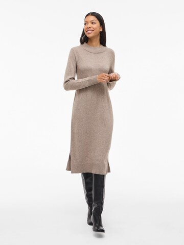 Robes en maille 'VIRIL' VILA en marron