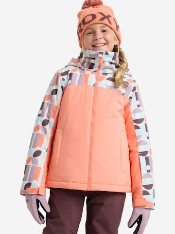 ROXY Athletic Jacket 'Galaxy' in Orange: front