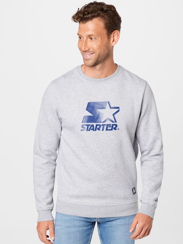 Starter Black Label - Sweatshirt em cinzento: frente