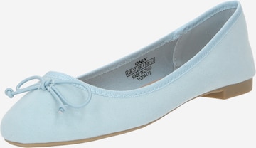 ONLY Ballet Flats 'BEE' in Blue: front