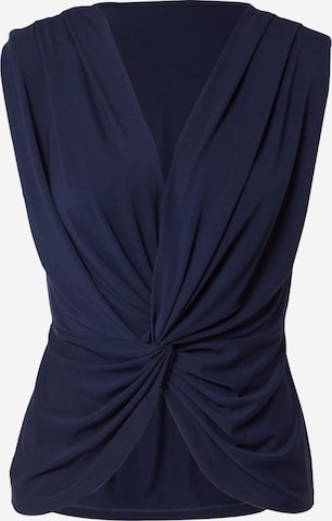 Guido Maria Kretschmer Collection Top 'Pauline' in Blue: front