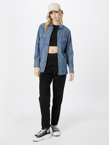 G-Star RAW Blouse 'Officer' in Blauw