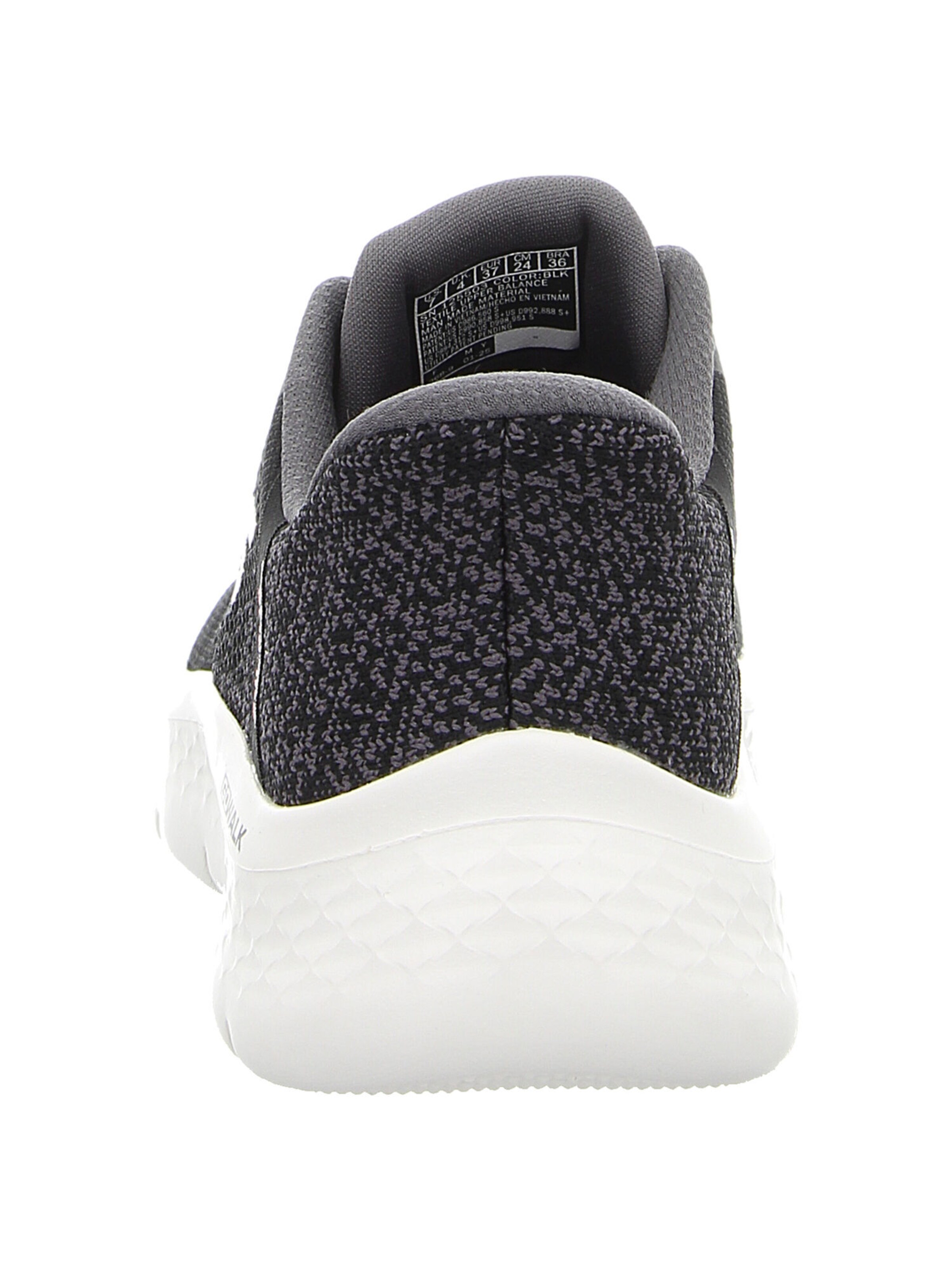SKECHERS Classic Flats 'GO WALK FLEX-SAFIYA' in Black