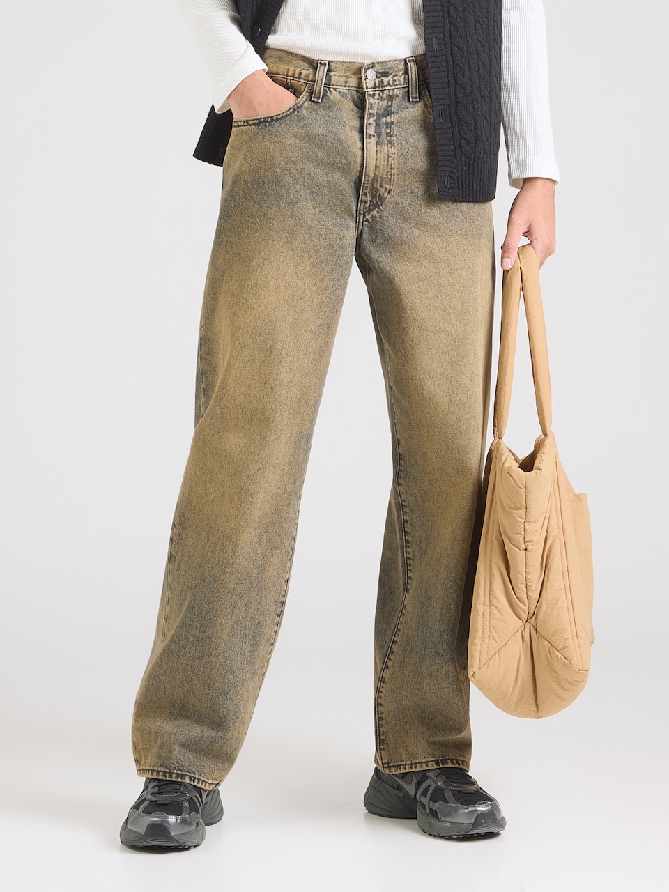 Baggy Jeans '578® BAGGY' de la LEVI'S ® pe portocaliu: față