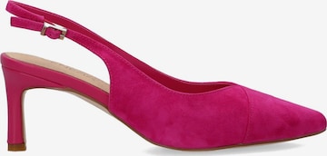 VENEZIA Slingback pumps in Pink: front