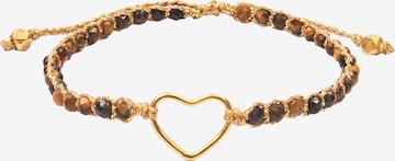 Samapura Jewelry Armband in Bruin: voorkant