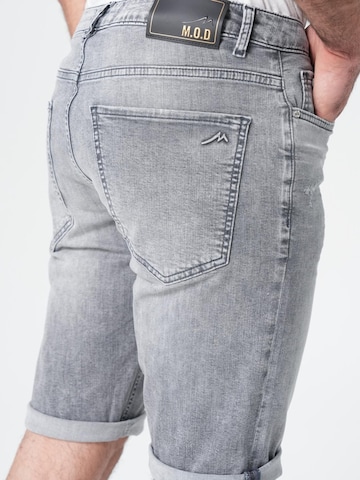 M.O.D MIRACLE OF DENIM Normální Džíny – šedá