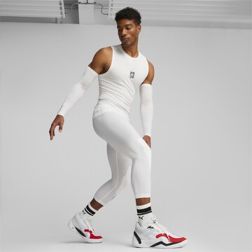 PUMA Arm warmer 'Hoops Team' in White