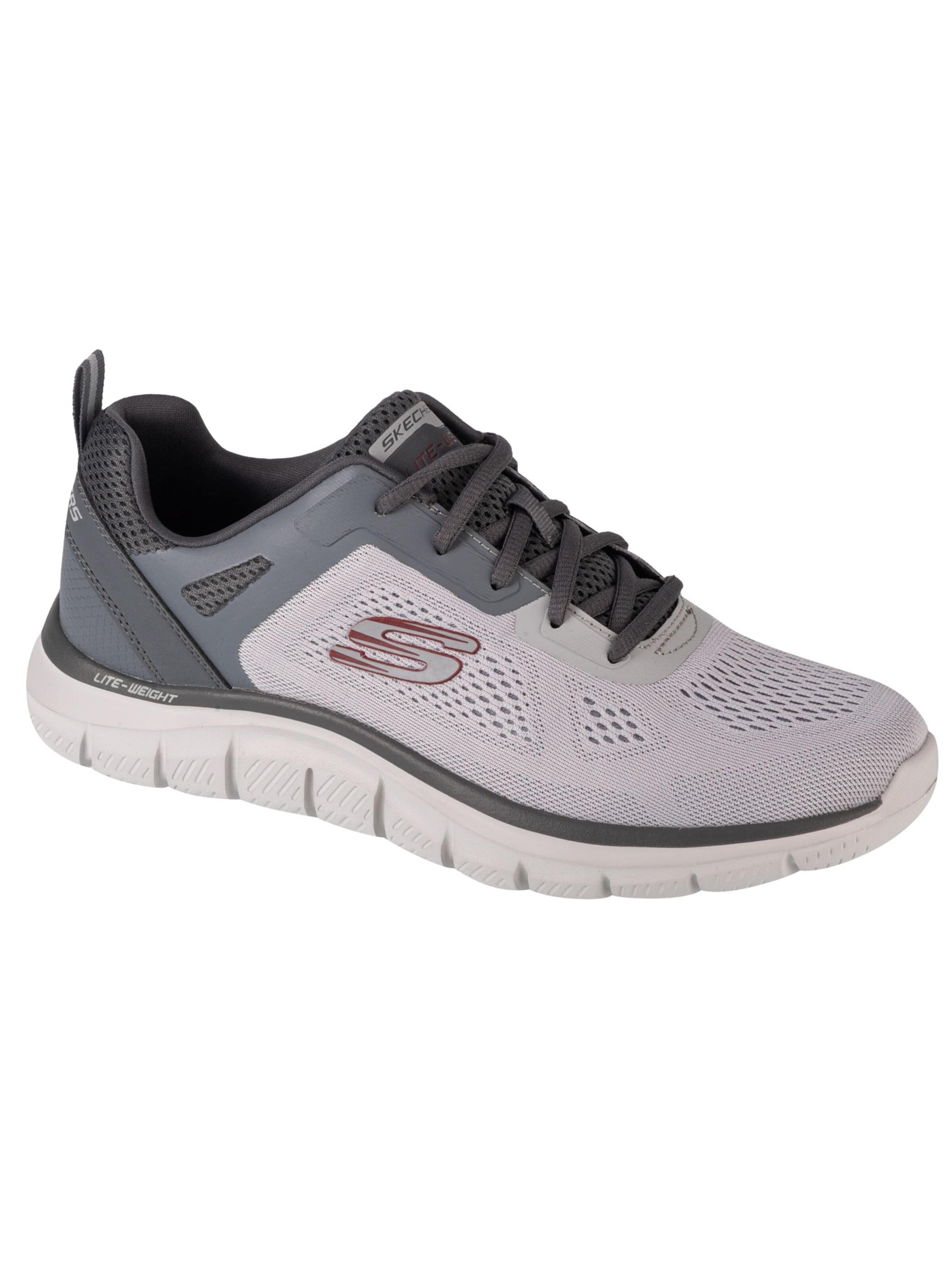 SKECHERS Sneakers laag 'Skechers TRACK - BROADER' in Wit: voorkant