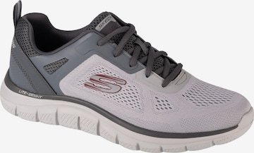 SKECHERS Sneakers laag 'Skechers TRACK - BROADER' in Wit: voorkant