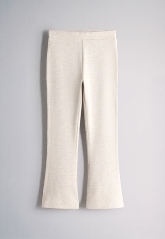 The Set Flared Broek in Beige