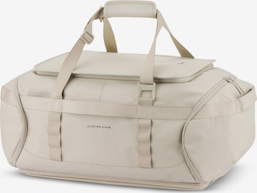 Kapten & Son Reisetasche 'Lisbon Duffle L' in Beige: Vorderseite