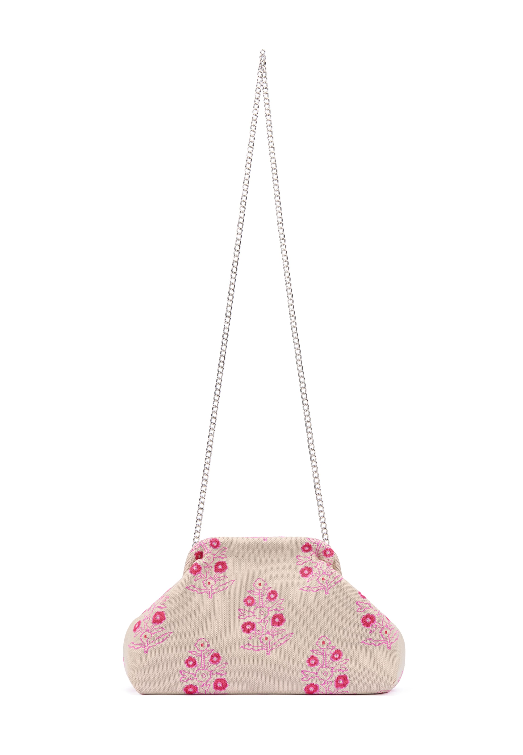 myMo at night - Bolso de noche en beige: frente