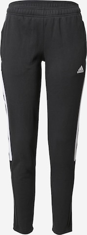 ADIDAS PERFORMANCE - Pantalón deportivo 'Tiro 21' en negro: frente