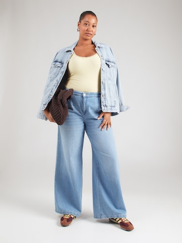 ONLY Carmakoma Top 'CARSARA SHARAI' | bež barva