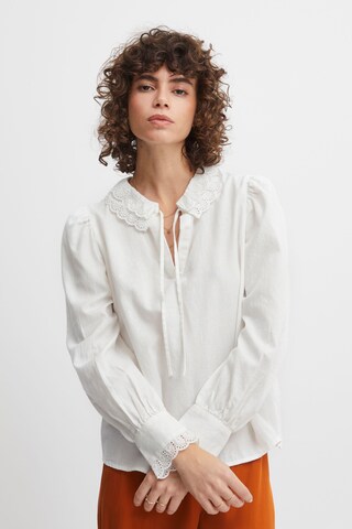 Atelier Rêve Blouse in Wit: voorkant