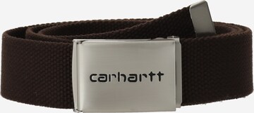 Carhartt WIP - Cintos em castanho: frente