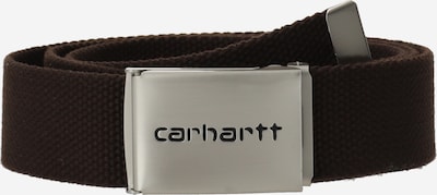 75-95 dydžio Diržas iš Carhartt WIP, spalva – tamsiai ruda / juoda / sidabrinė, Prekių apžvalga