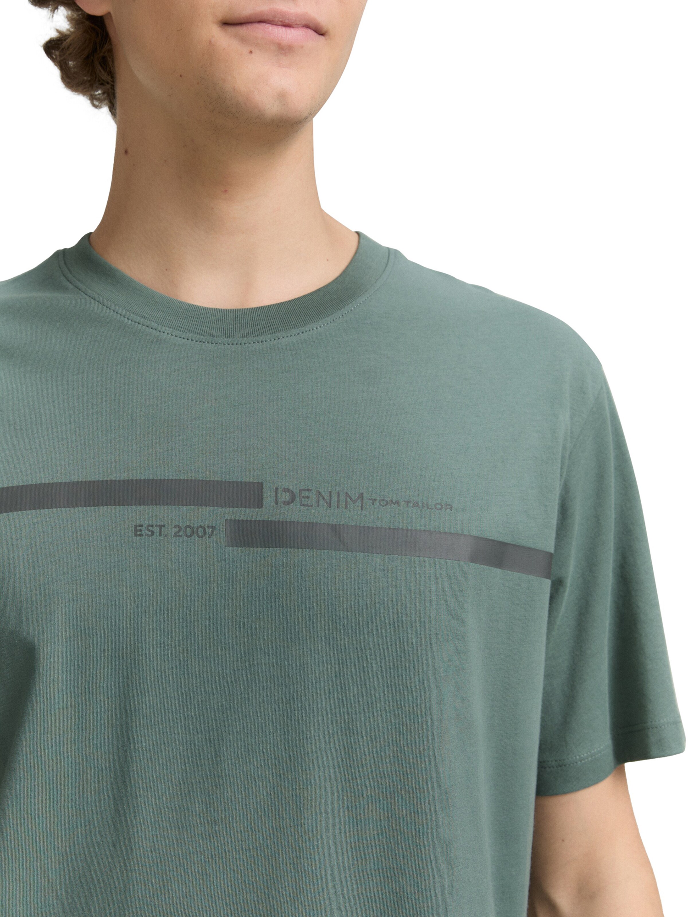 TOM TAILOR DENIM Shirt in Green