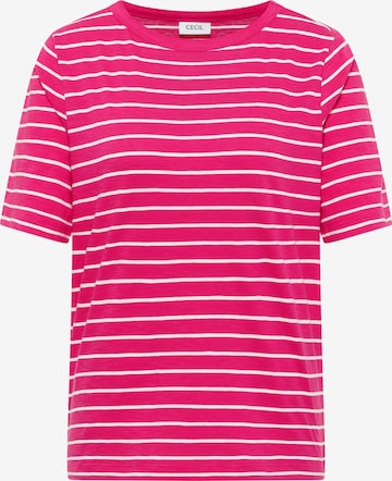 CECIL T-Shirt in Pink: Vorderseite