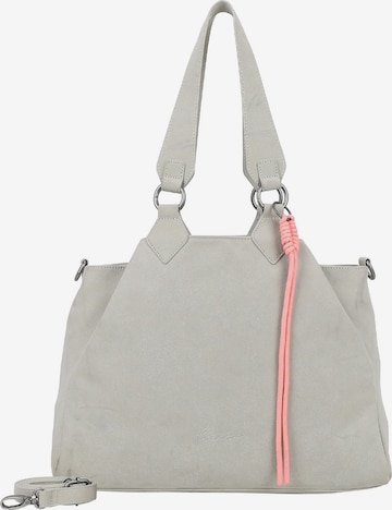 Fritzi aus Preußen Shopper 'Maia Suede' in Grey: front