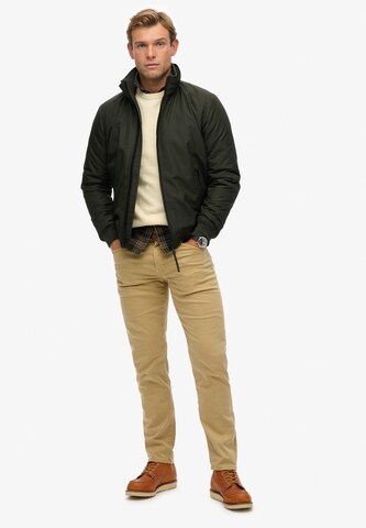 Veste mi-saison Superdry en vert