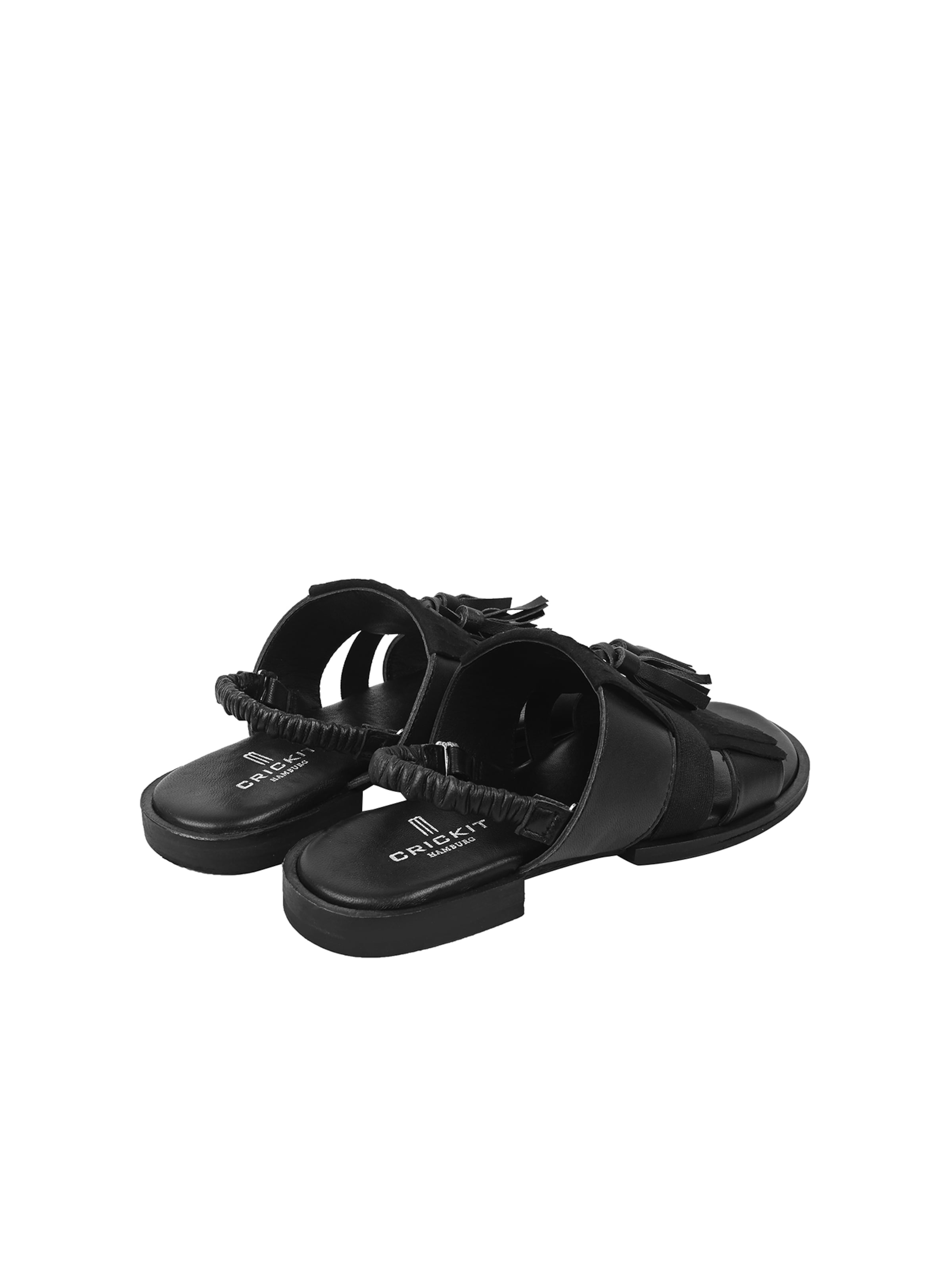 Crickit Sandale ' ROJA ' in Schwarz